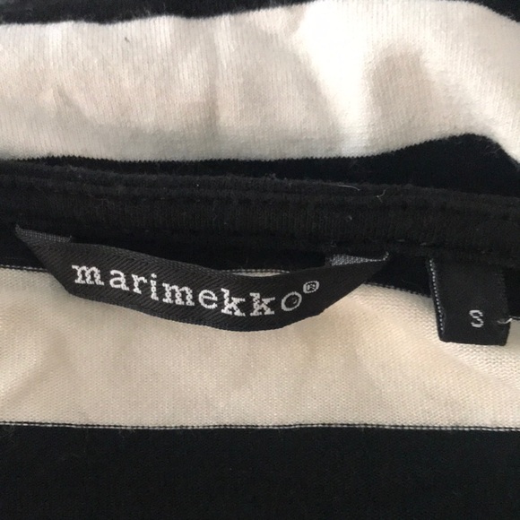 Marimekko Black and White Striped Dress - Picture 3 of 12